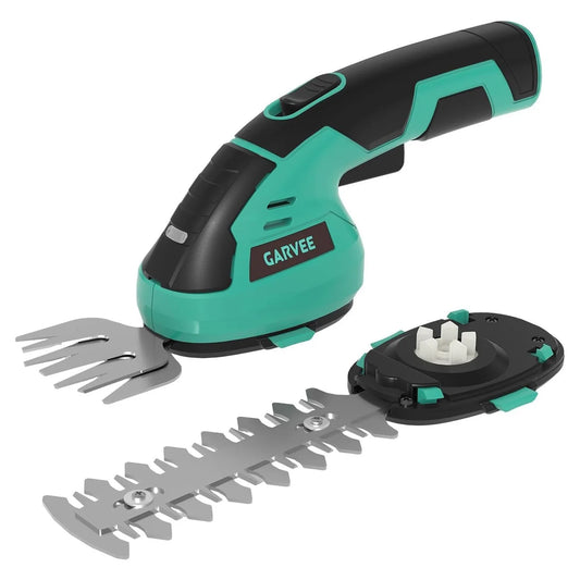 2 in 1 Cordless Grass Shear and Hedge Trimmer with 22.4in Dual Action Blade 2000mAh Battery Type C Fast Charging .