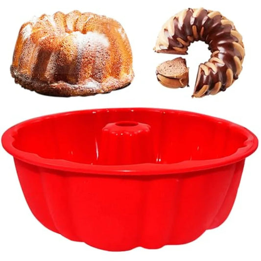 10 inch Silicone Bundt Cake Pan