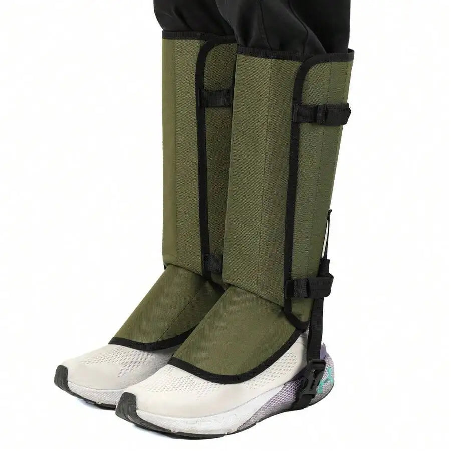 Outdoor Anti-Snake Bite Leg Gaiters, Hiking Camping Anti-Scratch Knee Pads, Snow Shoe Covers, .