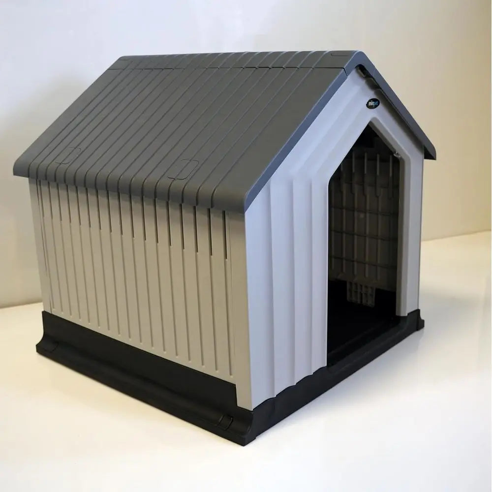 Sturdy Waterproof Plastic Dog House for Small Dogs.