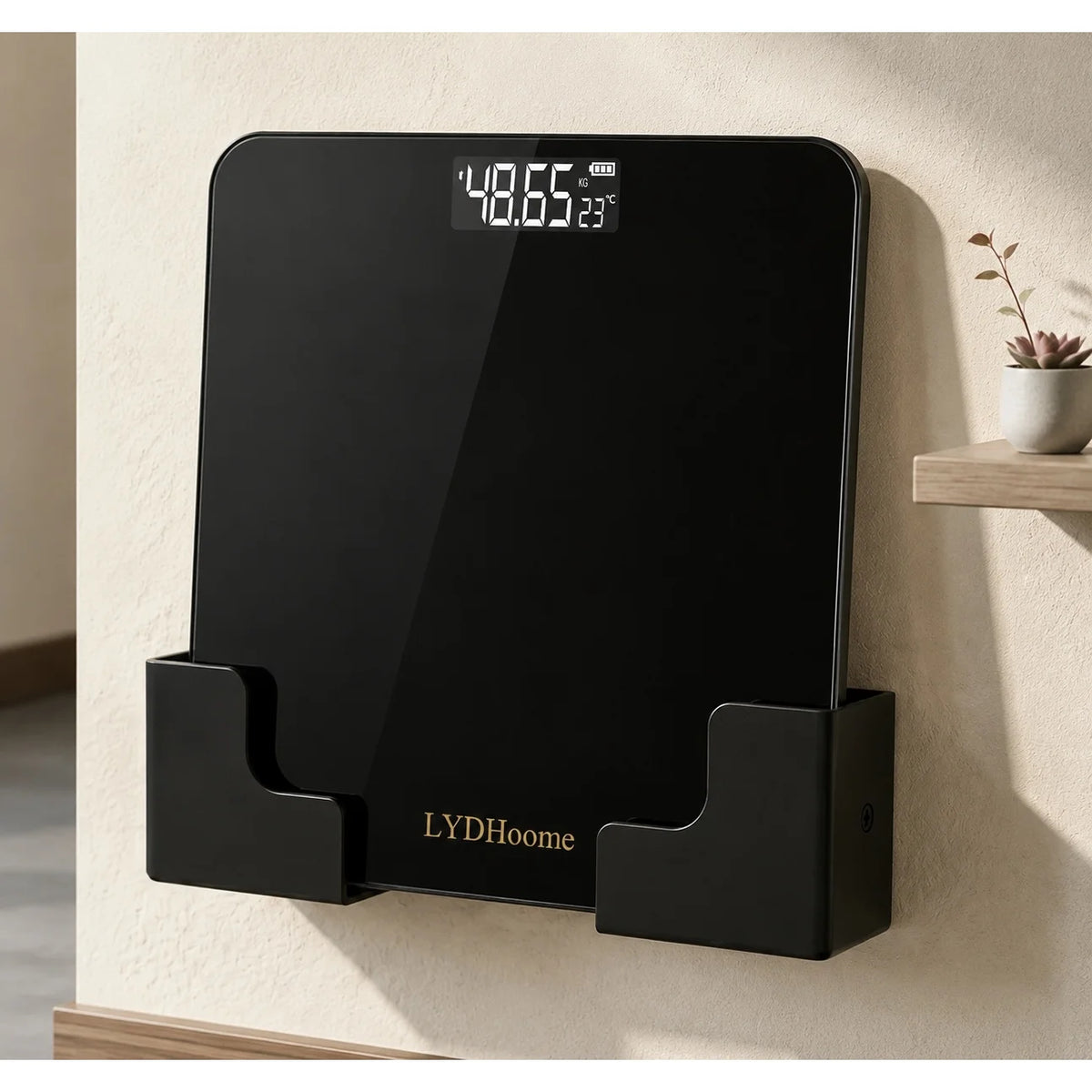 This New, High-Precision Digital Weight Scale Features a High-Definition LCD Display with a Backlight..