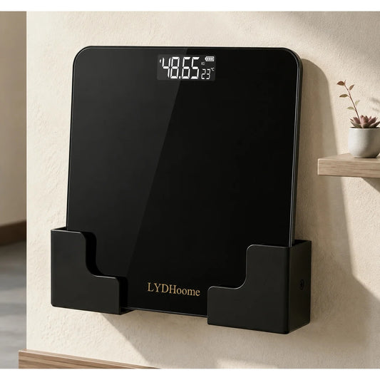 This New, High-Precision Digital Weight Scale Features a High-Definition LCD Display with a Backlight..