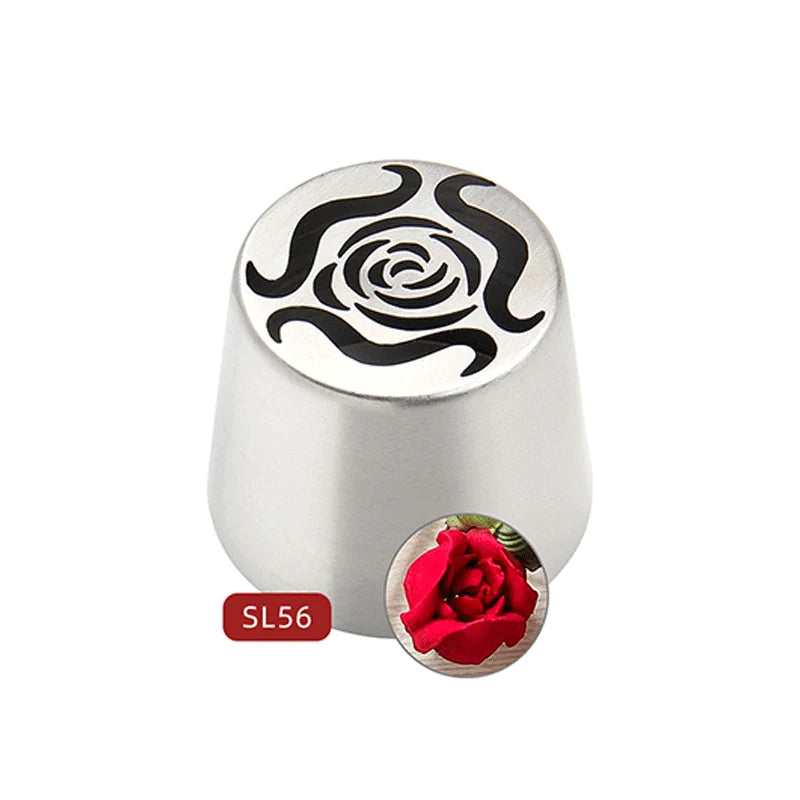Extra Large  Piping Tip Stainless Steel Flower Piping Tips Rose Floral
