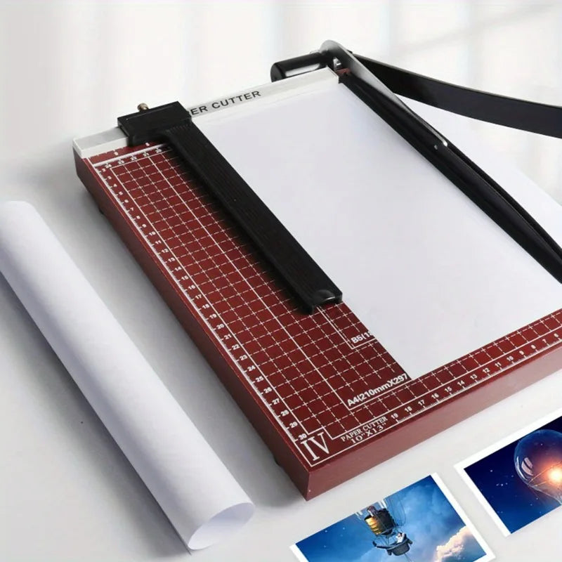 A4 Paper Guillotine Cutter Trimmer Aluminum Copper PVC Cut Tools Professional Cutting Machine 1PC