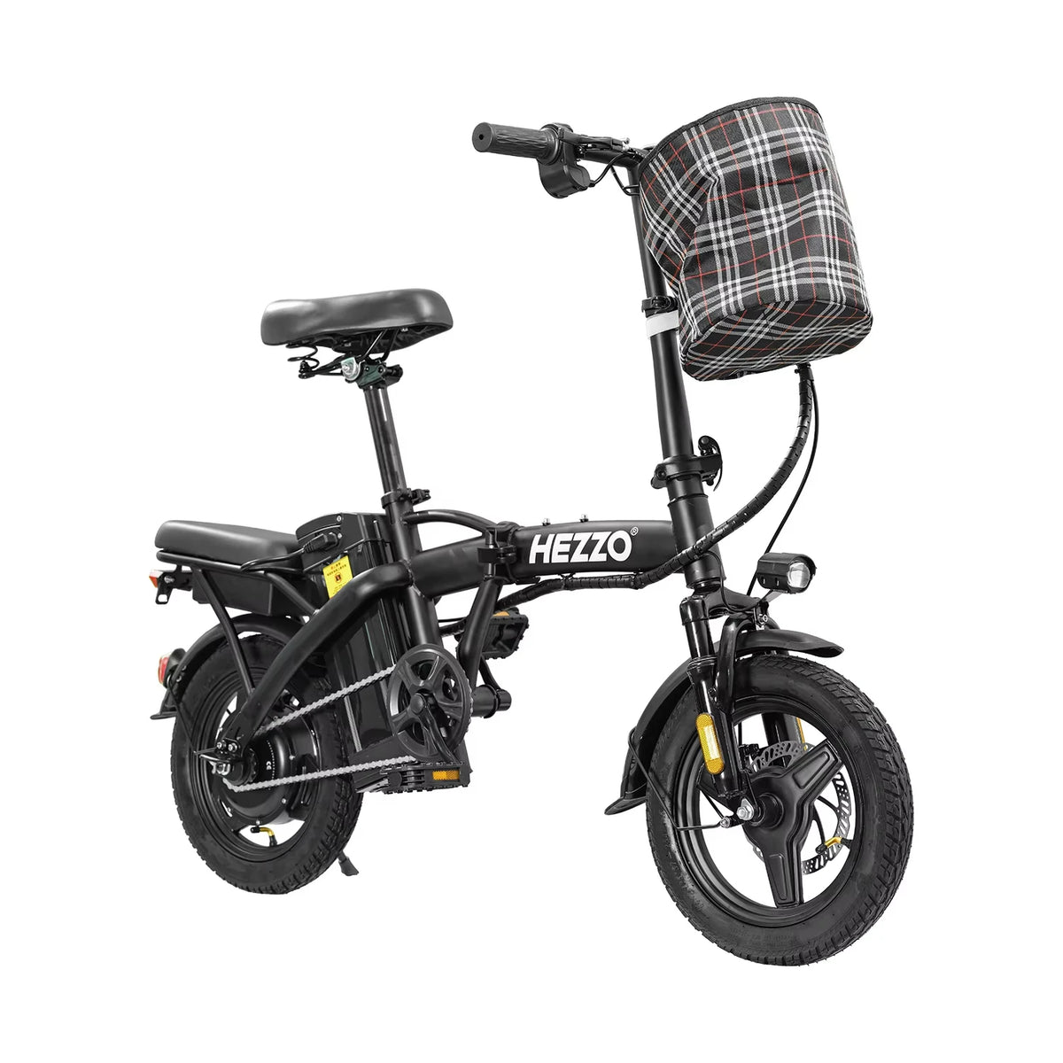 Adult and Adolescent Electric Bicycles, 20MPH, 560W Motor, 48V Detachable Battery, 14 inch Folding Electric Bicycle,.