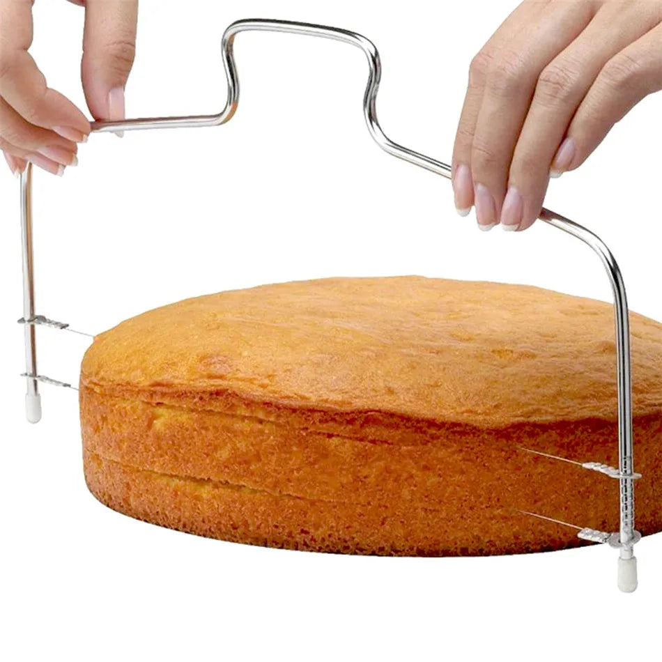 1/2Pcs Adjustable Height Line Cake Cut Slicer
