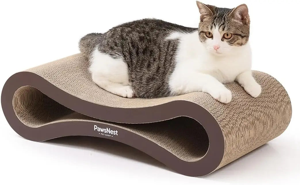 21.6" Cat Scratcher Lounge, Reversible Cardboard