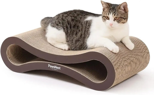 21.6" Cat Scratcher Lounge, Reversible Cardboard