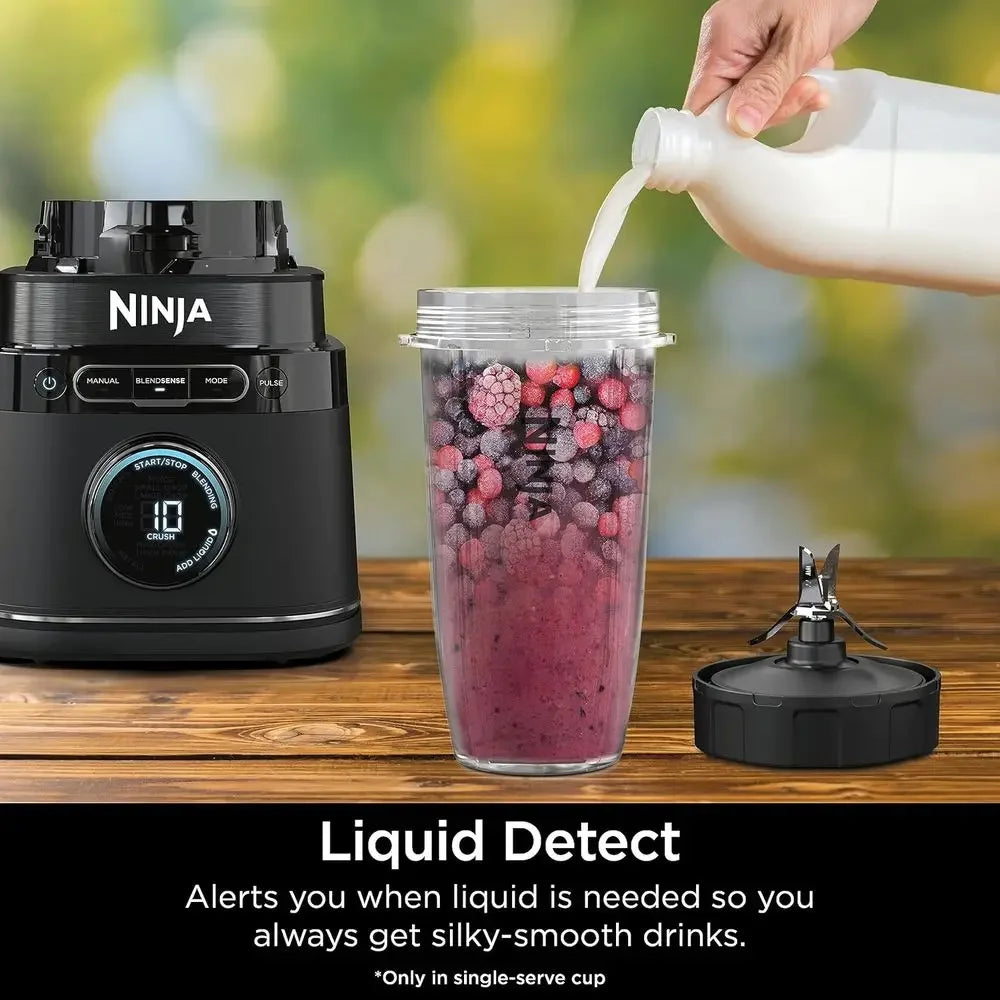 Powerful Blender with Smart Technology  Compact Design, , Black