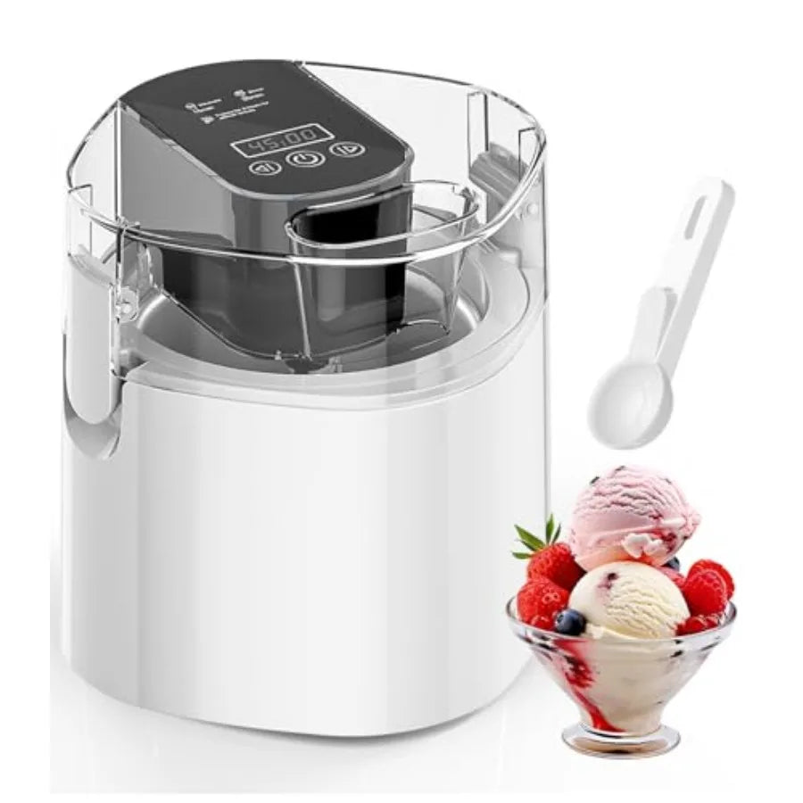 Ice Cream Maker Machine, 1.52 Quarts Ice Cream, Sorbet and Frozen Yogurt .