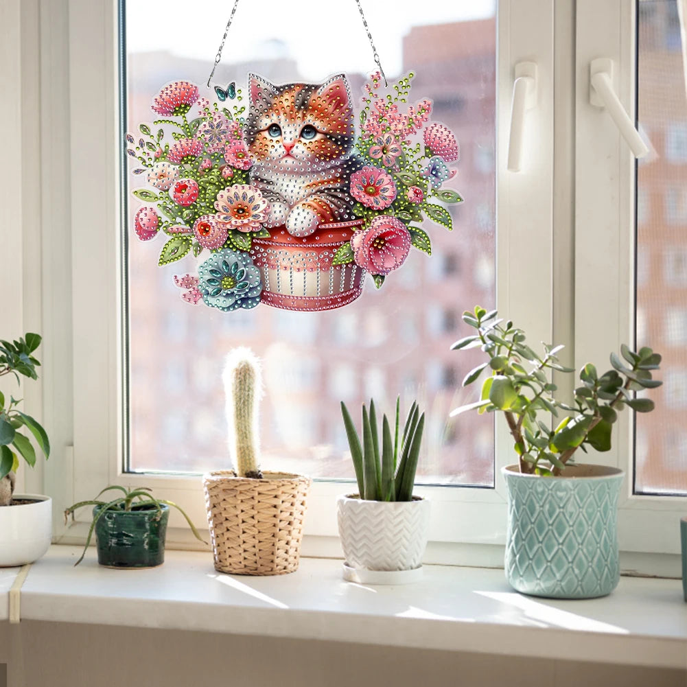 2D/Flat DIY Hanging Diamond Art Kits