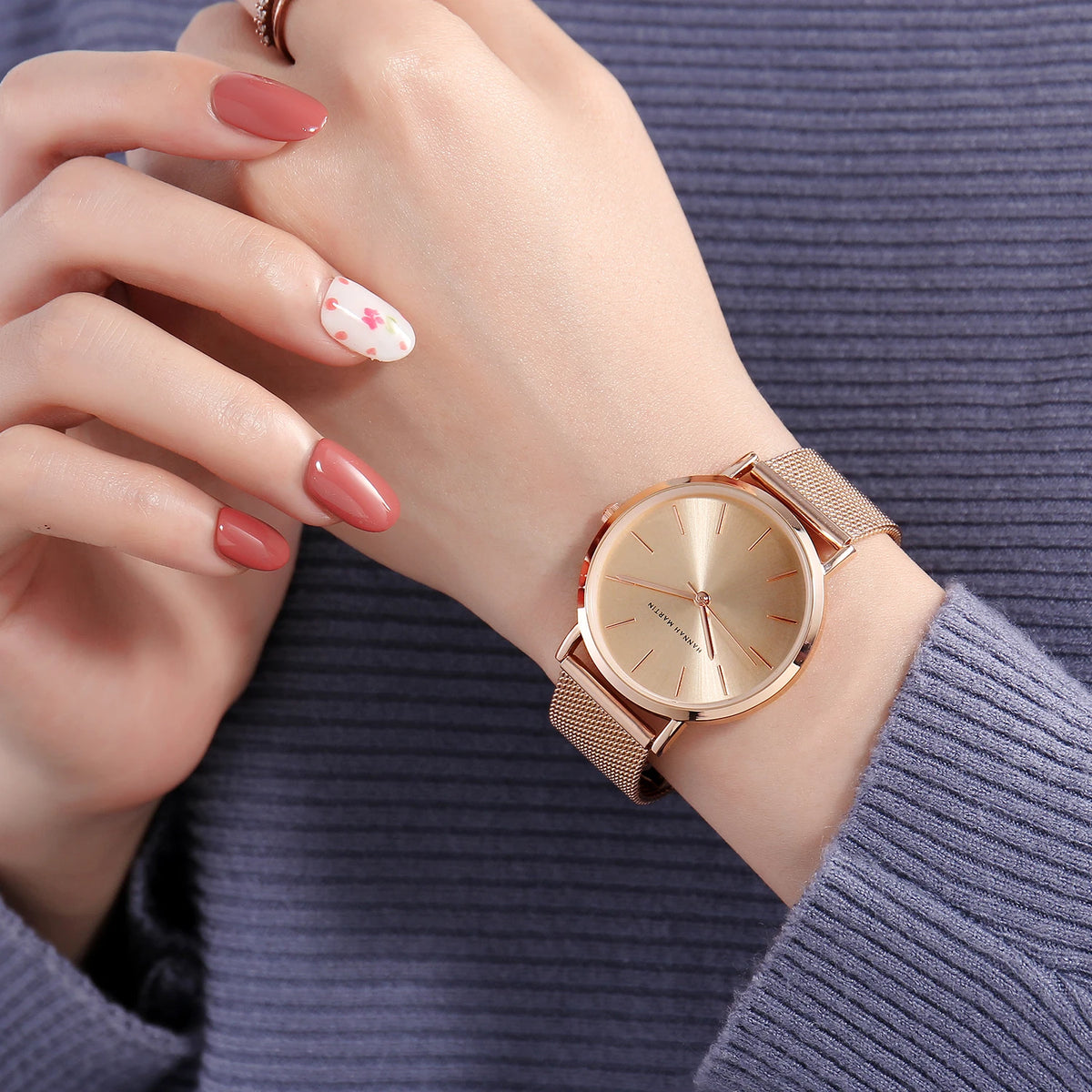 . Top Brand Hot Selling Quartz Watch Women Simple Elegant Steel. 36mm .Clock Banquet Matching & Work Leisure .