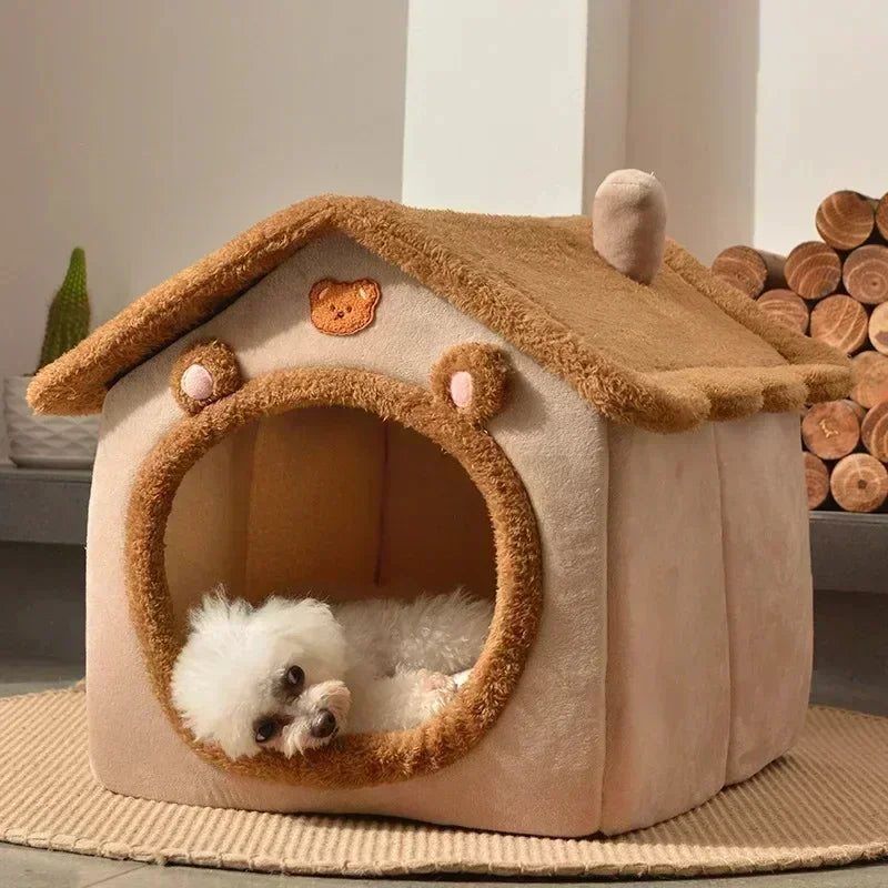 Folding houses for small and medium sized dogs and cats, mattresses, .