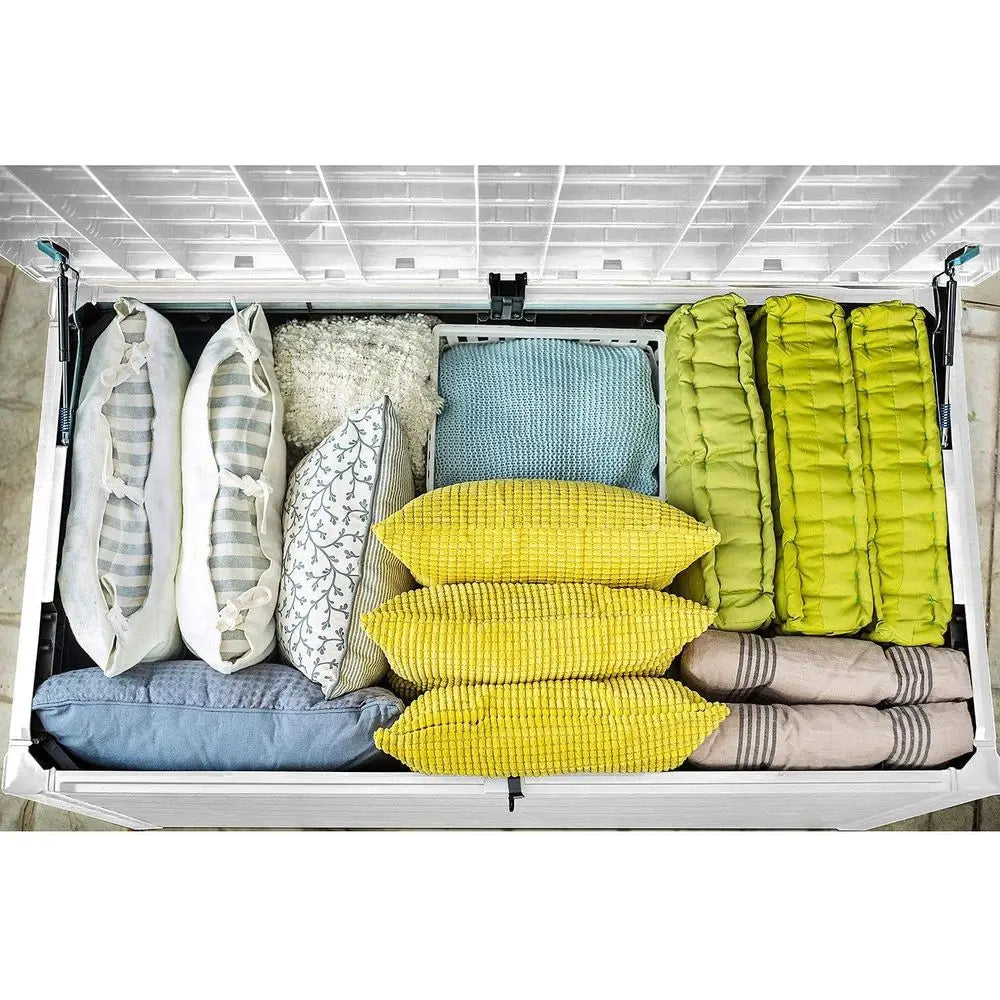 XXL 230 Gallon Deck Storage Box~ White