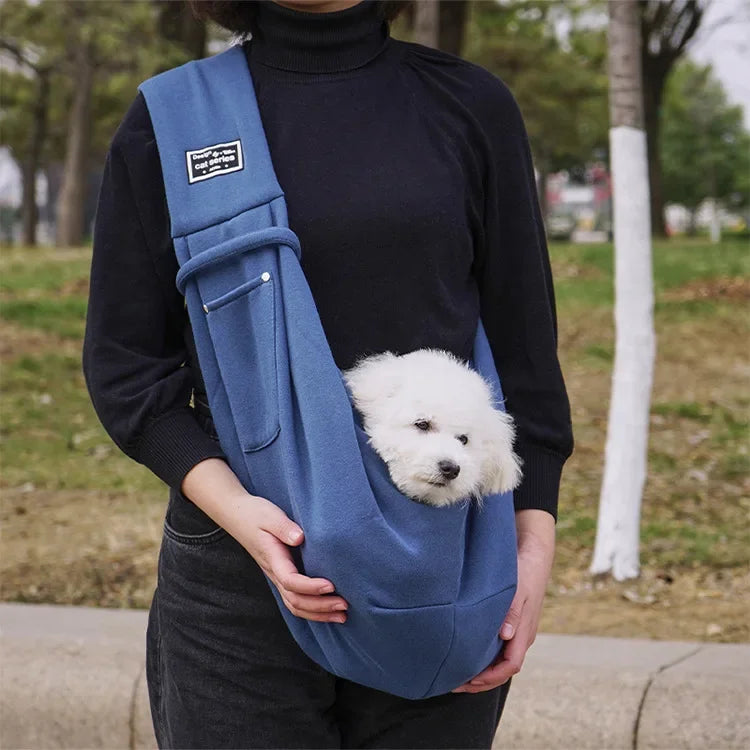 Comfortable Dog Bag Pet Crossbody Shoulder Bag .Cat Puppy Sling Carrier Bag.