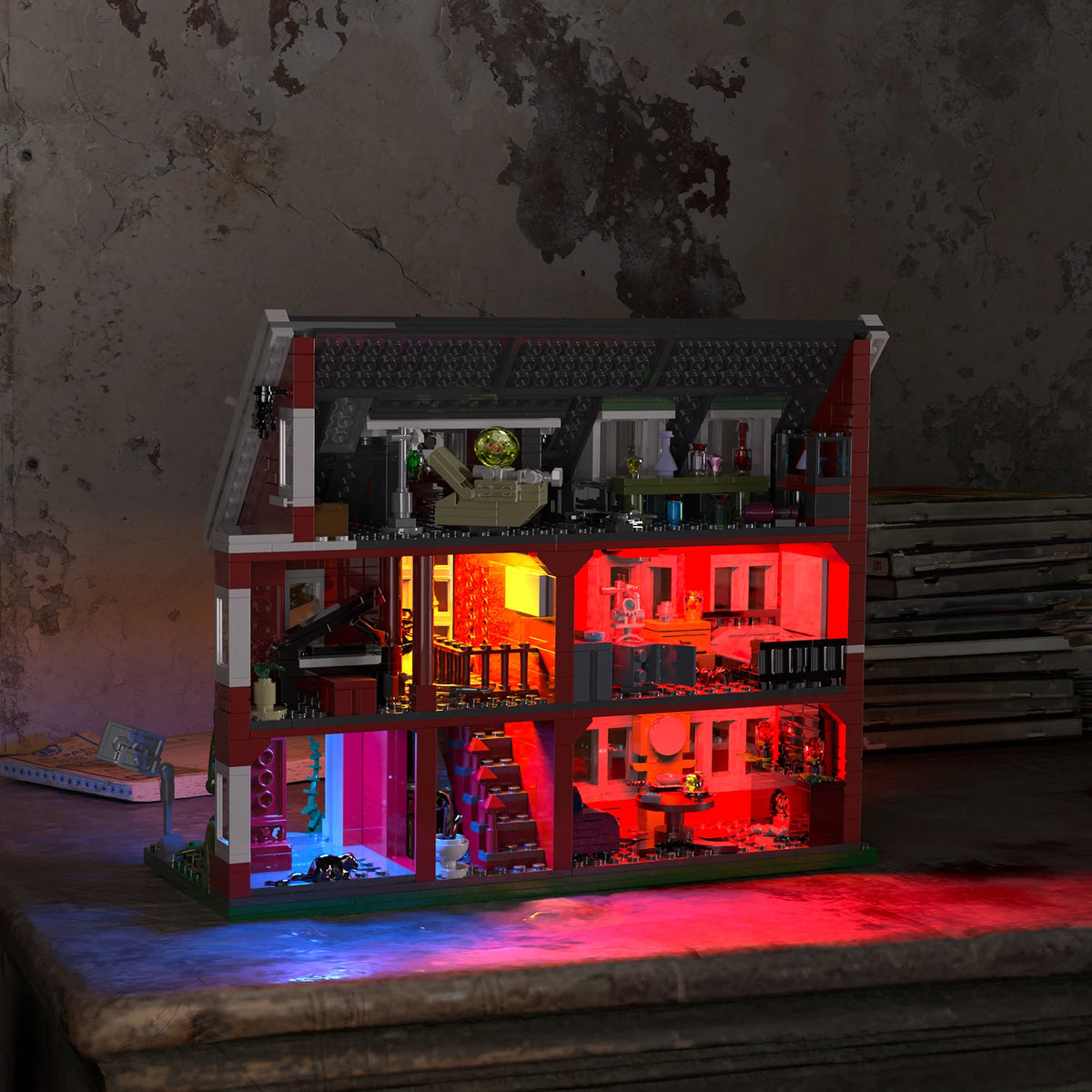 . Murder House Building Blocks Set Horror Story Creative Architecture .