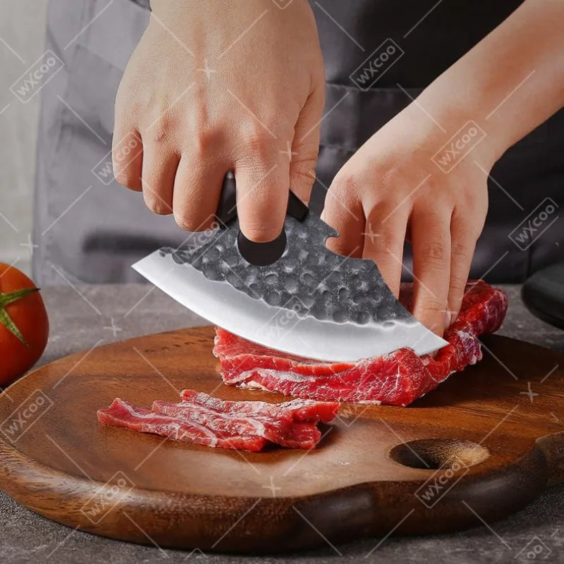 1 PC Kitchen Chef Knife Stainless Steel Multipurpose Boning Knife with Sheath .
