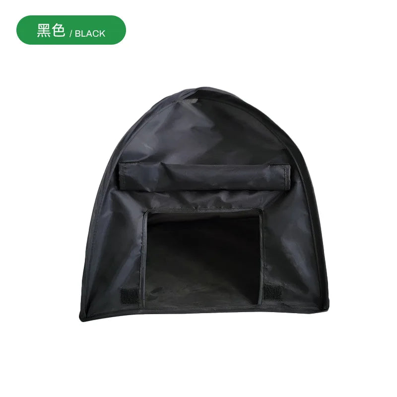 Portable pet cage outdoor sun protection . small tent steel wire kennel cat nest cat tent spot