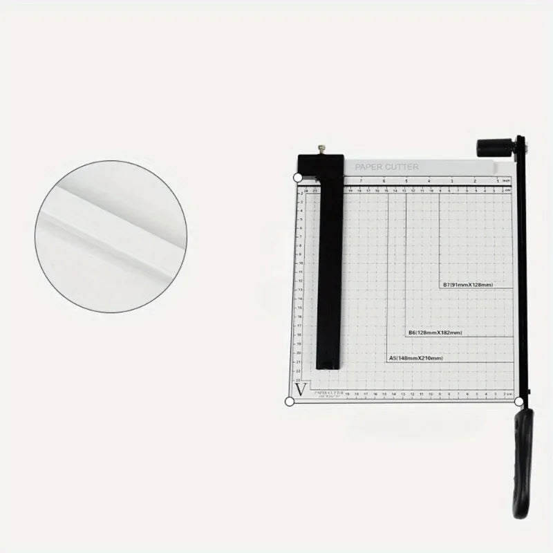 A4 Paper Guillotine Cutter Trimmer Aluminum Copper PVC Cut Tools Professional Cutting Machine 1PC