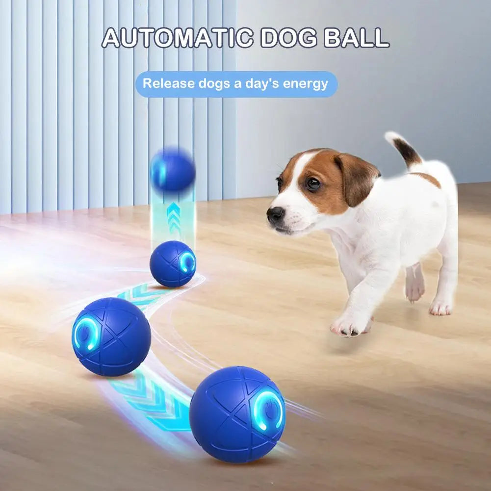 Smart Dog Toy Ball Automatic Rolling Ball Interactive Pet Toy