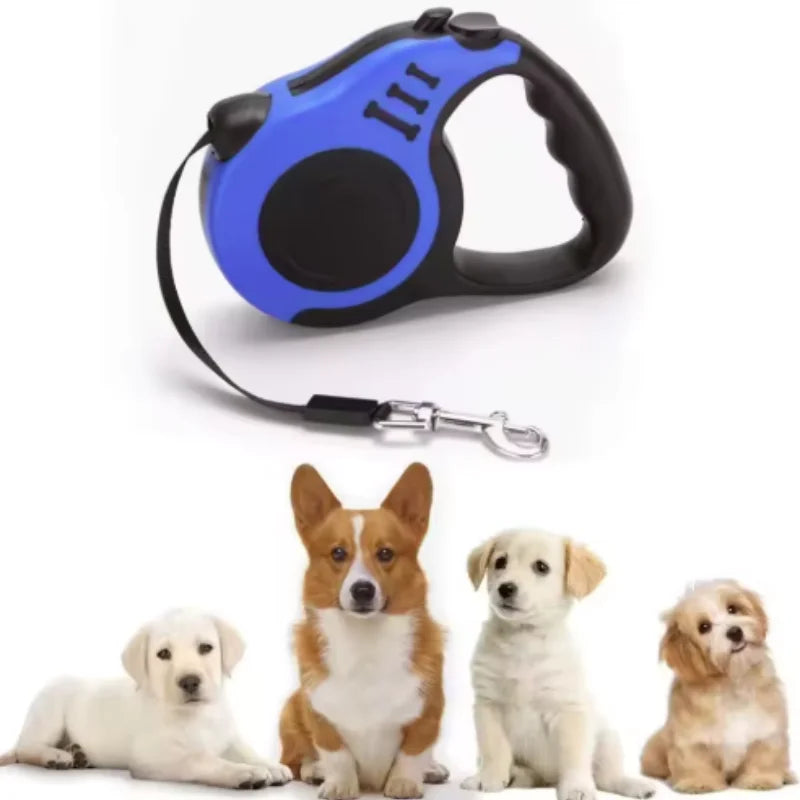 3M 5M Dog Leash for Small Dogs Cat Automatic Retractable Durable Nylon Lead .