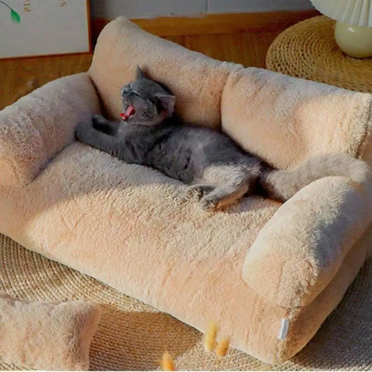 Universal Pet Sofa Bed Suitable For Dogs And Cats, All-Season Use, Removable And Washable Soft Cushion, Soft And Comfortable Pet