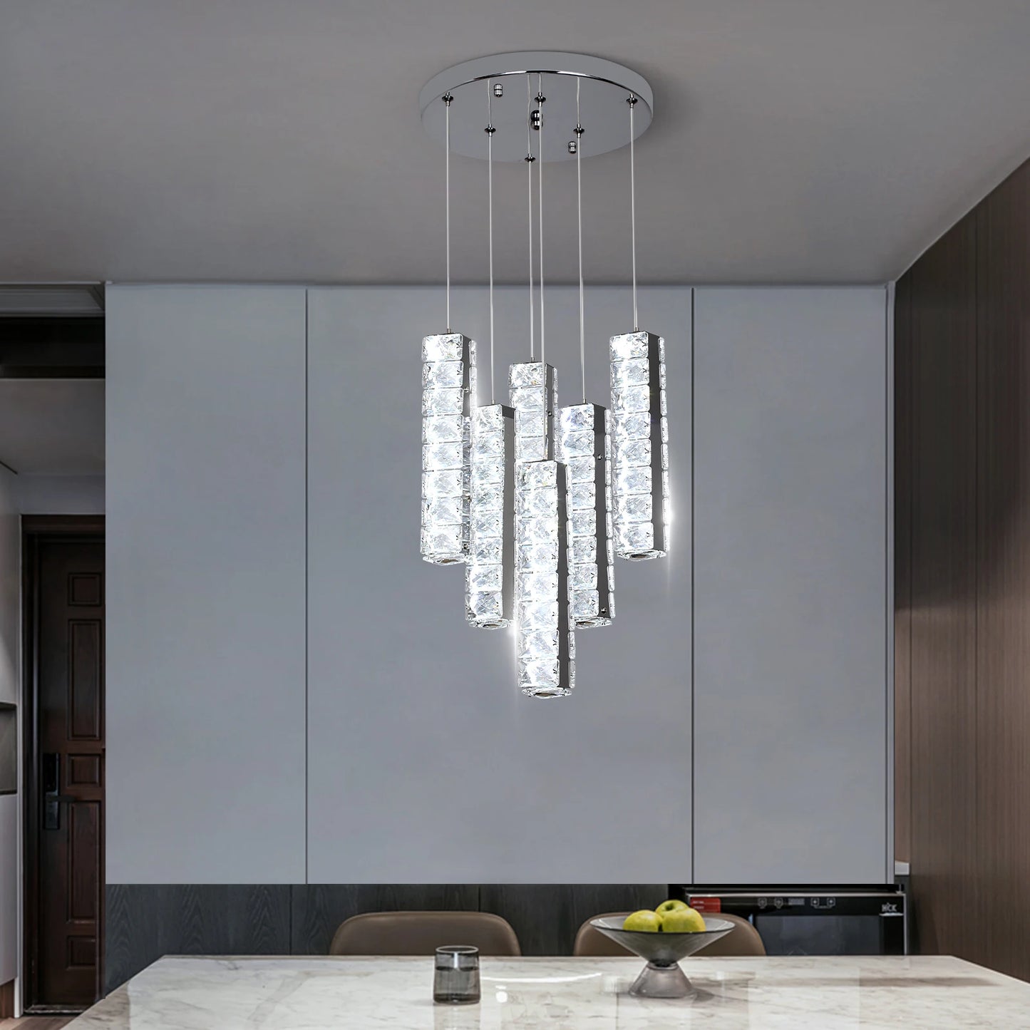 K9 Crystal Ceiling Lamp Indoor Led Chandelier