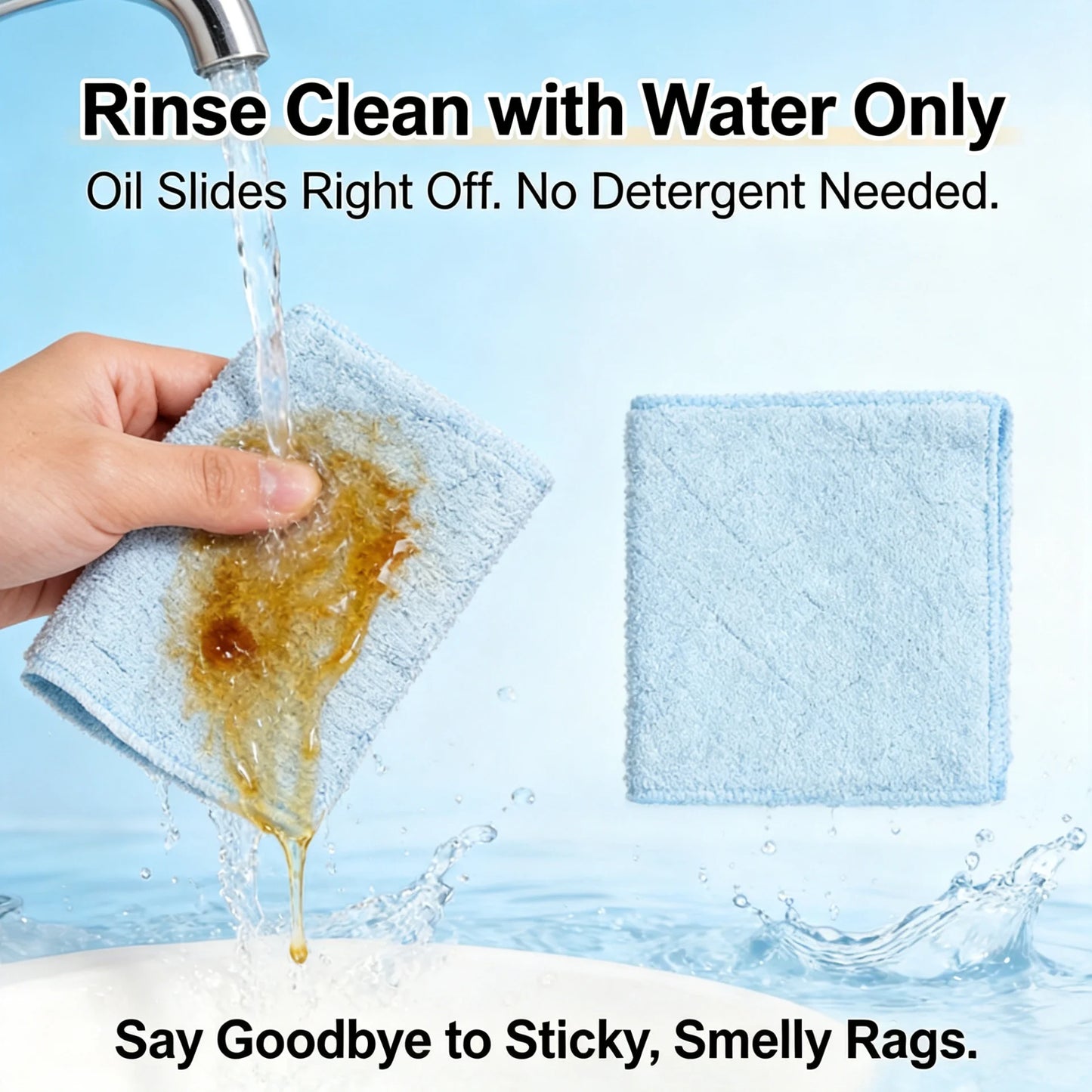 20 Pack Microfiber Dish Cloths