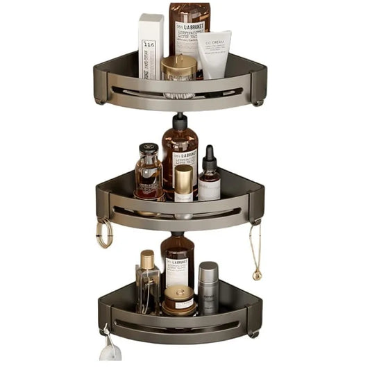 1/2/3Pcs Triangle Adhesive Shower Caddy Corner Shower