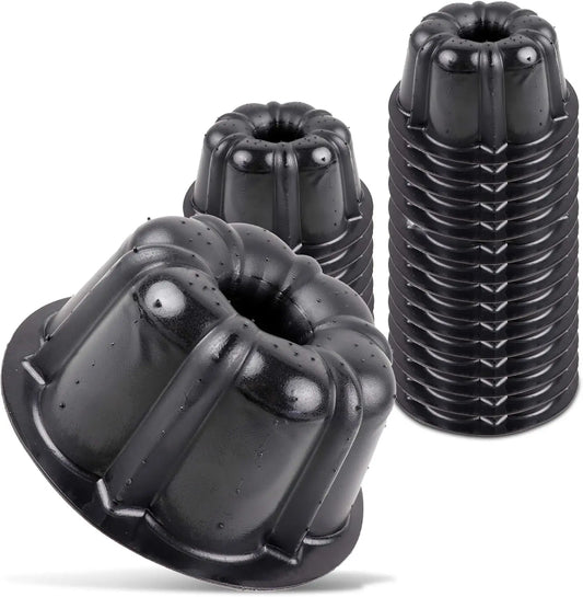 Reusable Silicone Mini Cake Pan - 25 Pack
