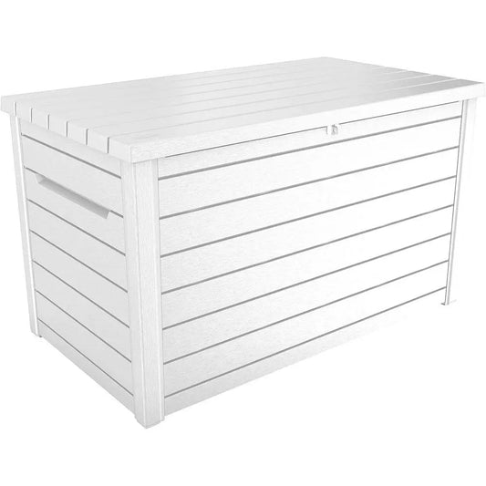 XXL 230 Gallon Deck Storage Box~ White