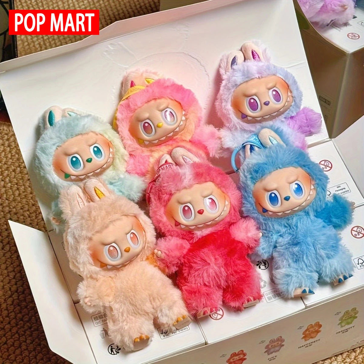 [Ship quickly locally] Labubu doll . 100% Original, It's the perfect gift for children, family and friends.