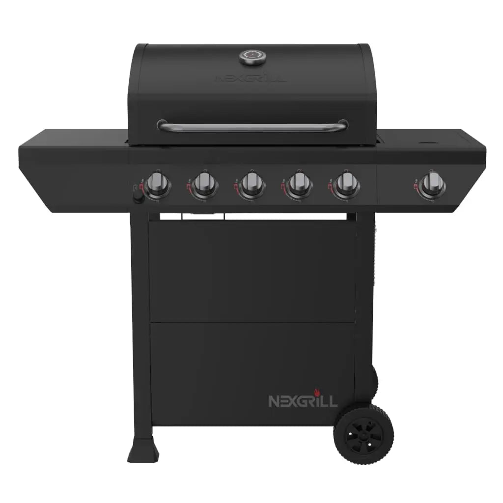 5-Burner Gas Grill with Side Burner, 67,000 BTUs, 618 SQ. In. Cooking Area, Propane .