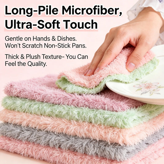20 Pack Microfiber Dish Cloths