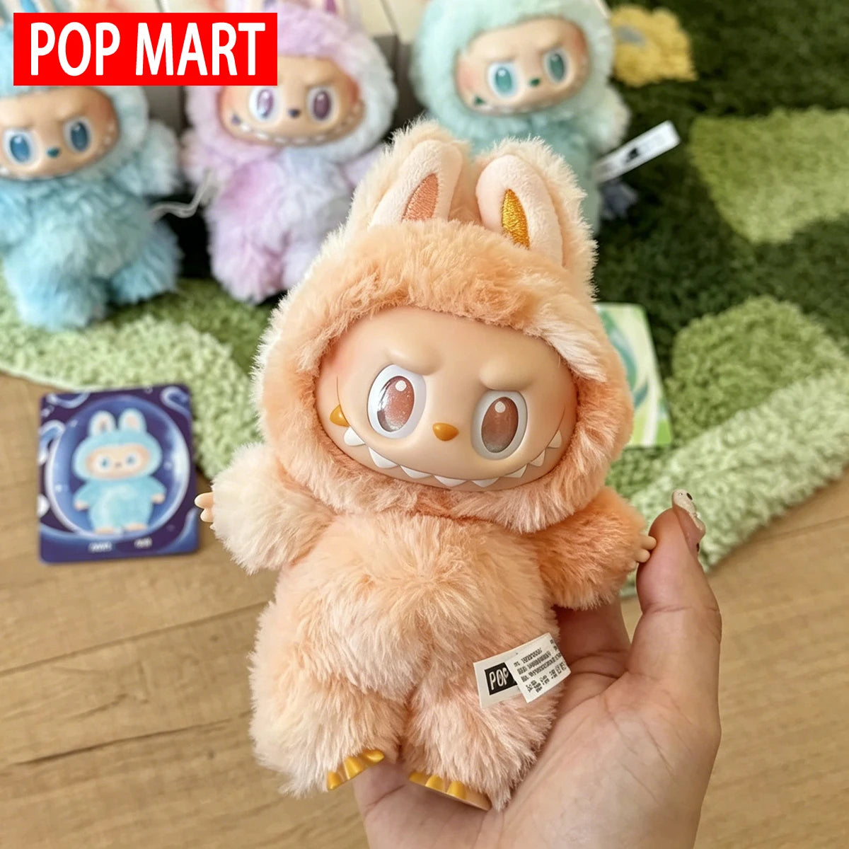 [Ship quickly locally] Labubu doll . 100% Original, It's the perfect gift for children, family and friends.
