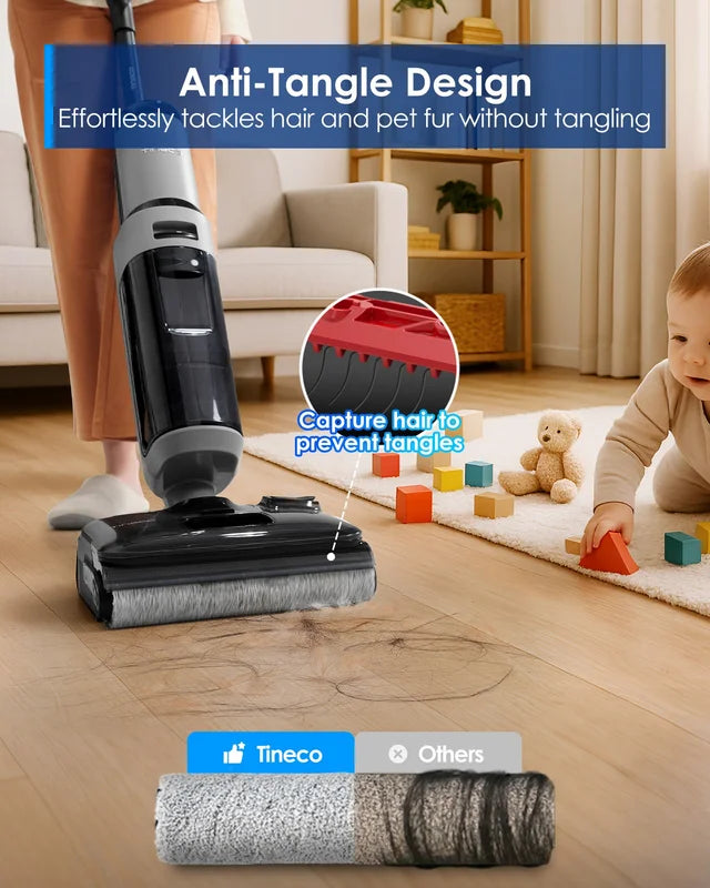 Floor ONE i5 Stretch Wet Dry Vacuum Cleaner, Vacuum& Mop in One Step