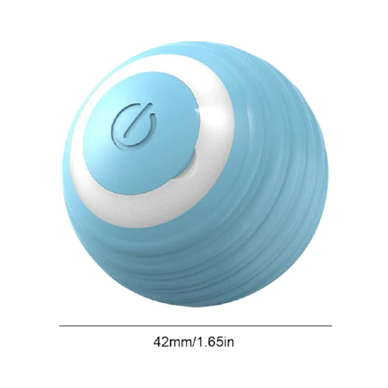 New Electric Cat Ball Toys Automatic Rolling Ball With Teaser Bird  Rechargeable