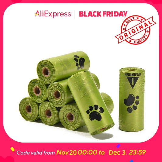 Eco-Friendly Pet Waste Bags - Biodegradable, Scented,