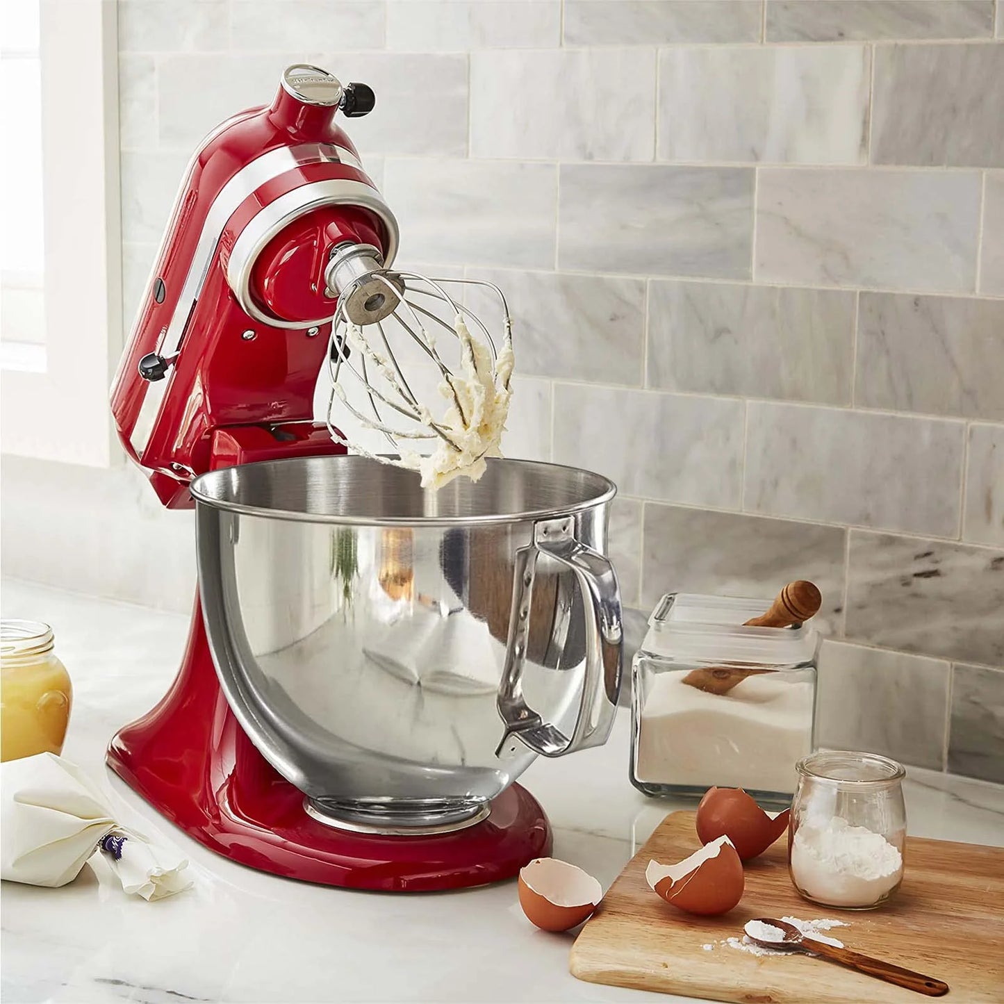 Mixing Bowl for Kitchenaid Stand Mixer Fits 4.5 5Q Tilt Head.5 Quart .
