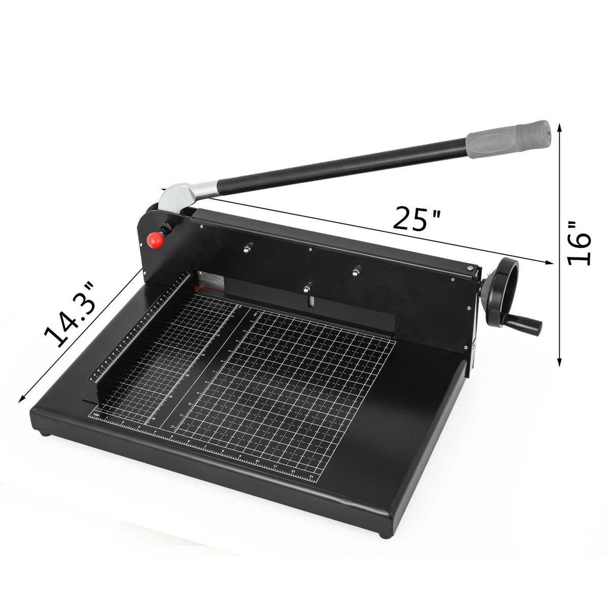 12/17 Inch Manual Paper Cutter Guillotine Trimmer Heavy Duty.
