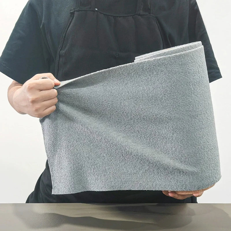 50pcs Non-Stick Oil Dish Cloths, Tear-Off Microfiber Rags,
