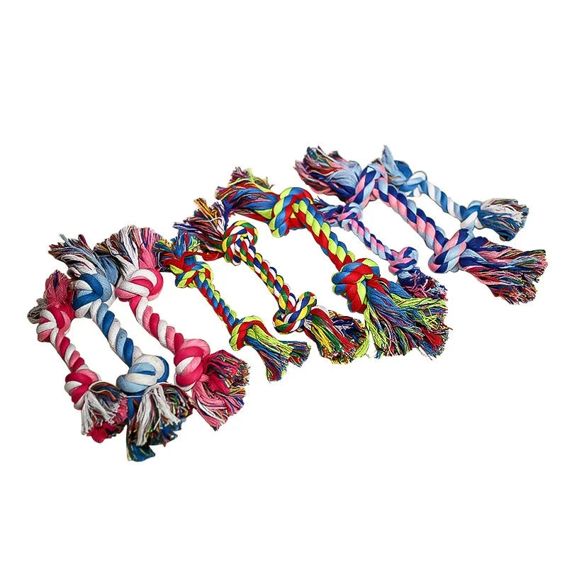 Dog Toy Pet Molar Bite-resistant Cotton Rope Knot