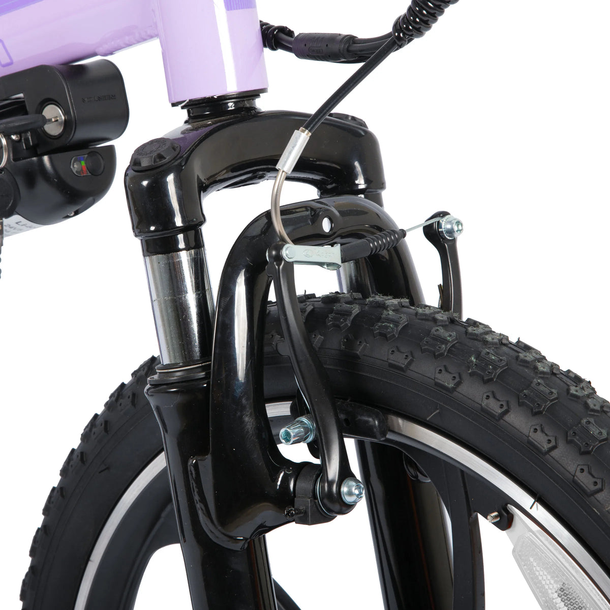 Kids' Electric Mountain Bike for Boys, Girls & Teens Ages 7+, 20 Inch Ebike with 250W Brushless Motor, 15 Miles Range & 15.5MPH Speed, Removable Battery & Dual V-Brakes,.