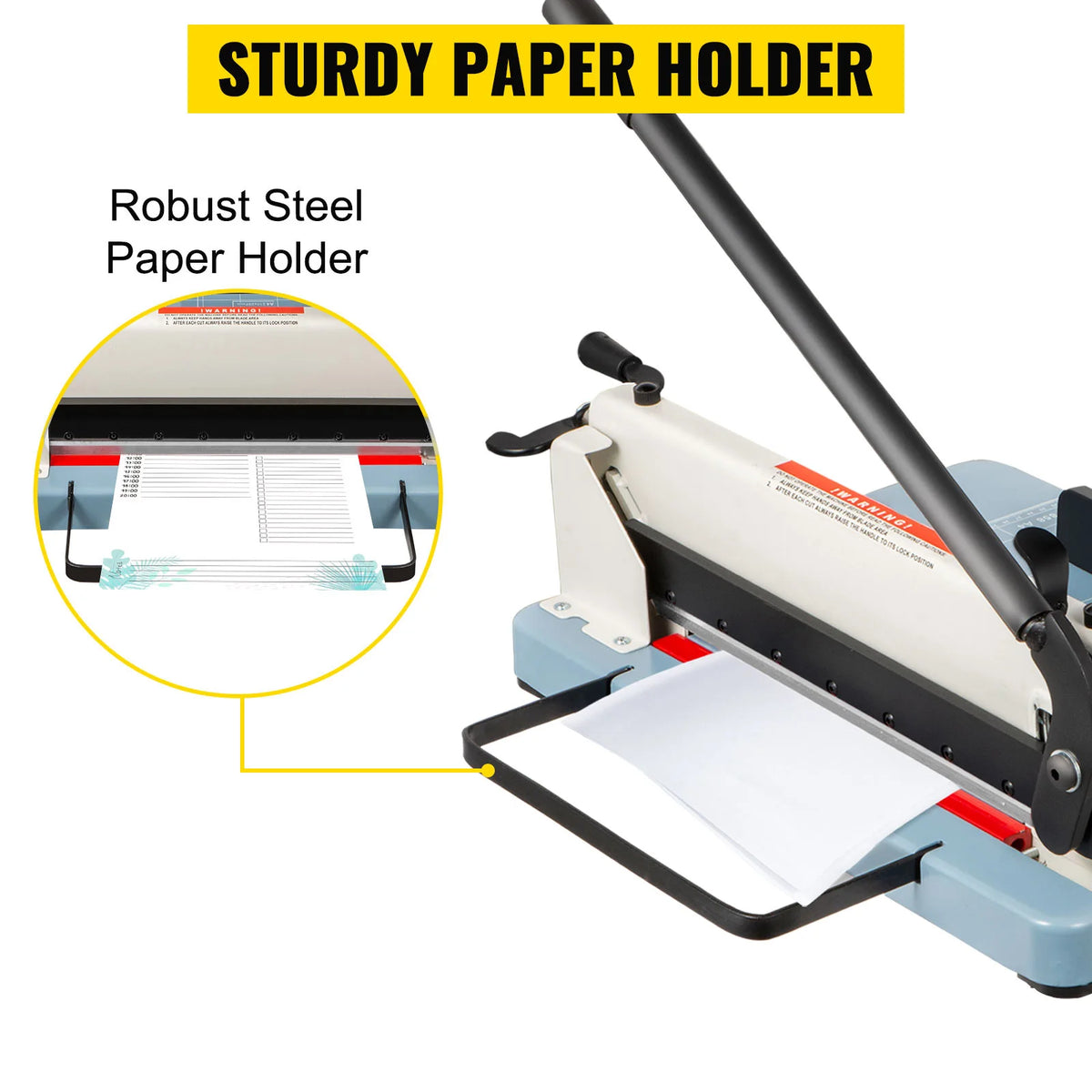 12/17 Inch Manual Paper Cutter Guillotine Trimmer Heavy Duty.
