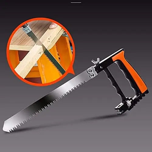 12Pcs Multifunction Handsaw Set: Hacksaw, Coping, Bow,.