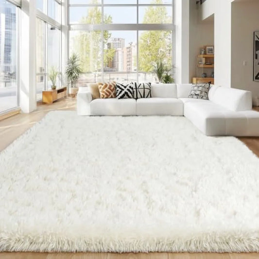 8x10 Area Rug Ultra Soft Fluffy Large Rug