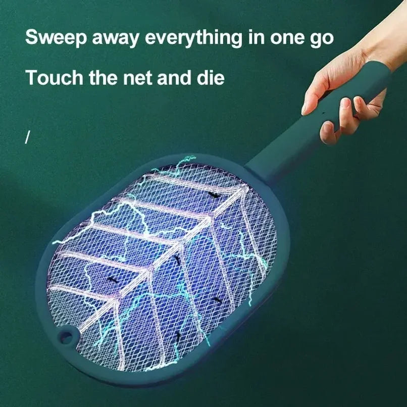 1pc Electric Mosquito Killer Swatter USB Rechargeable