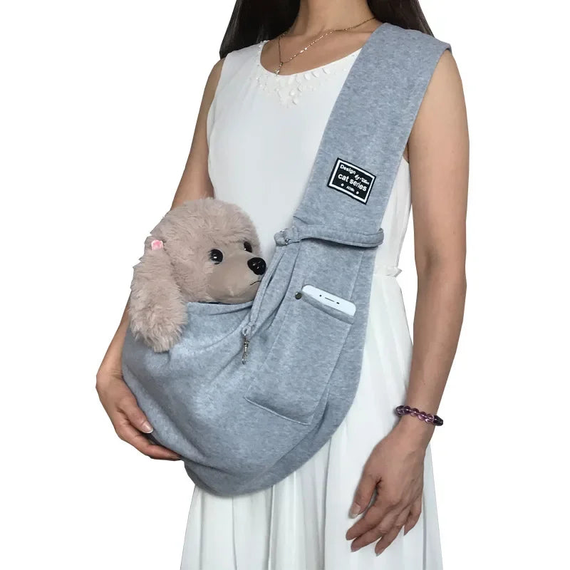 Comfortable Dog Bag Pet Crossbody Shoulder Bag .Cat Puppy Sling Carrier Bag.
