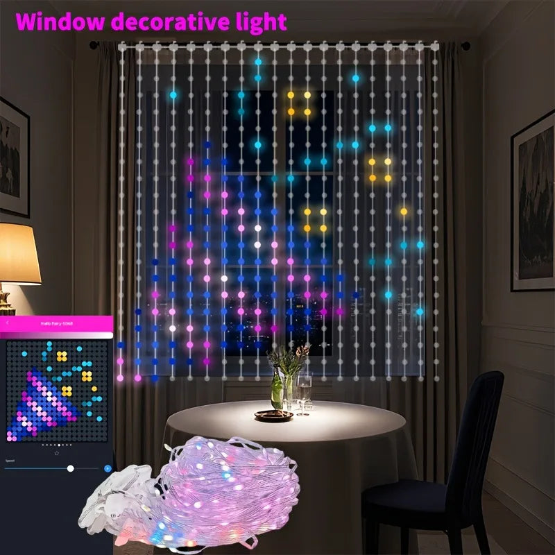 Remote Controlled Outdoor. Party Decorative Lighting Festive Atmosphere