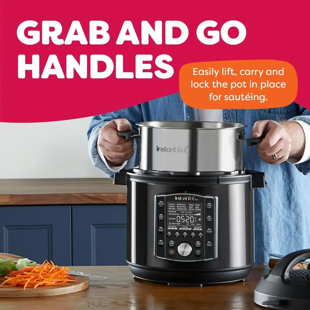 6-Quart 10-in-1 Multi-Functional Cooker: with 800+ Recipe